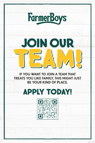 Standing Sign Insert - Now Hiring - Affiliates