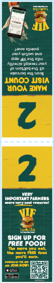 VIF Table Numbers 1-50