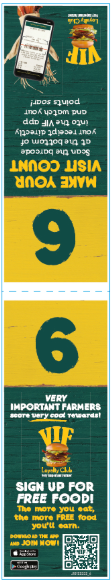 VIF Table Numbers 1-50