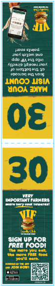 VIF Table Numbers 1-50