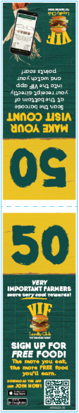 VIF Table Numbers 1-50