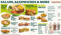 Salads, Sandwiches, & More Interior Panel - Large