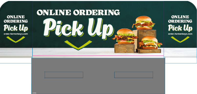 Online Ordering Pickup Sign