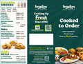 To-Go Menu Tri-fold - With Prices