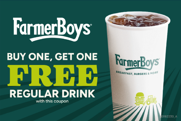 Post Cards - BOGO Free Regular Drink