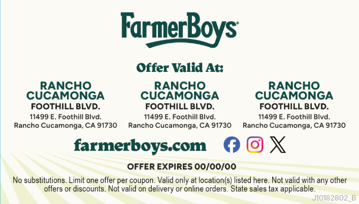 Coupon Cards - $ Off