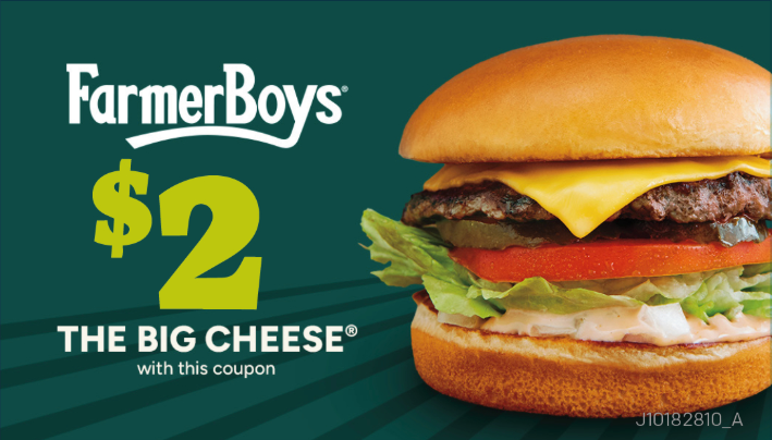 Coupon Cards - Big Cheese