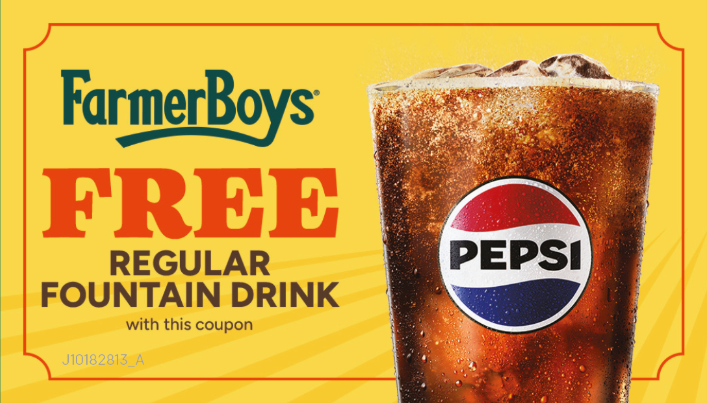 Prize Cards - Free Regular Fountain Drink